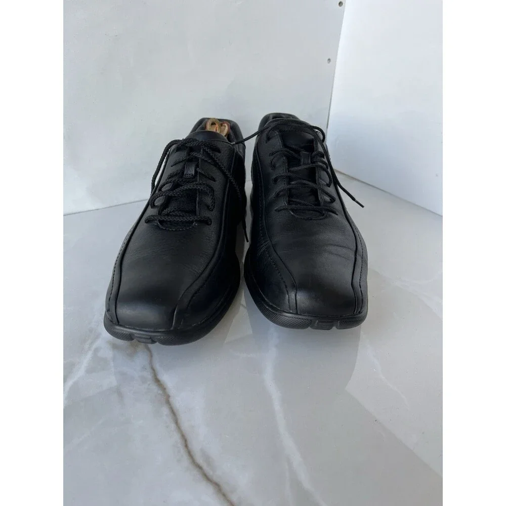 Cole Haan Men Black Leather Lace Up Oxfords Shoes C05574 Sz 8.5 Sneakers